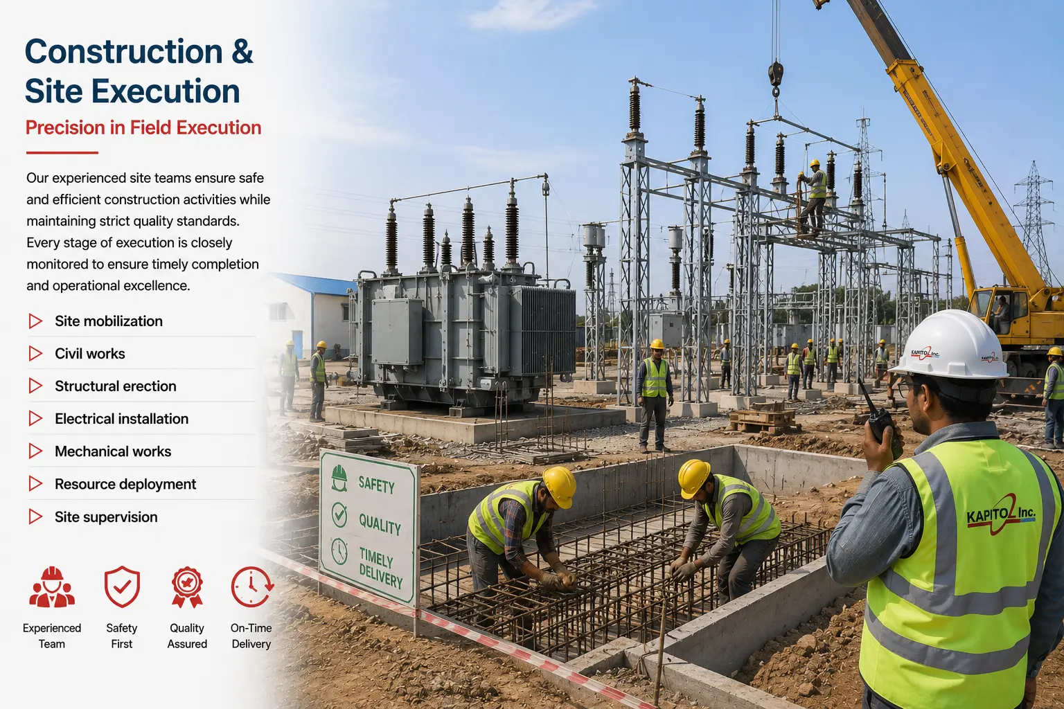Construction and Site Execution
